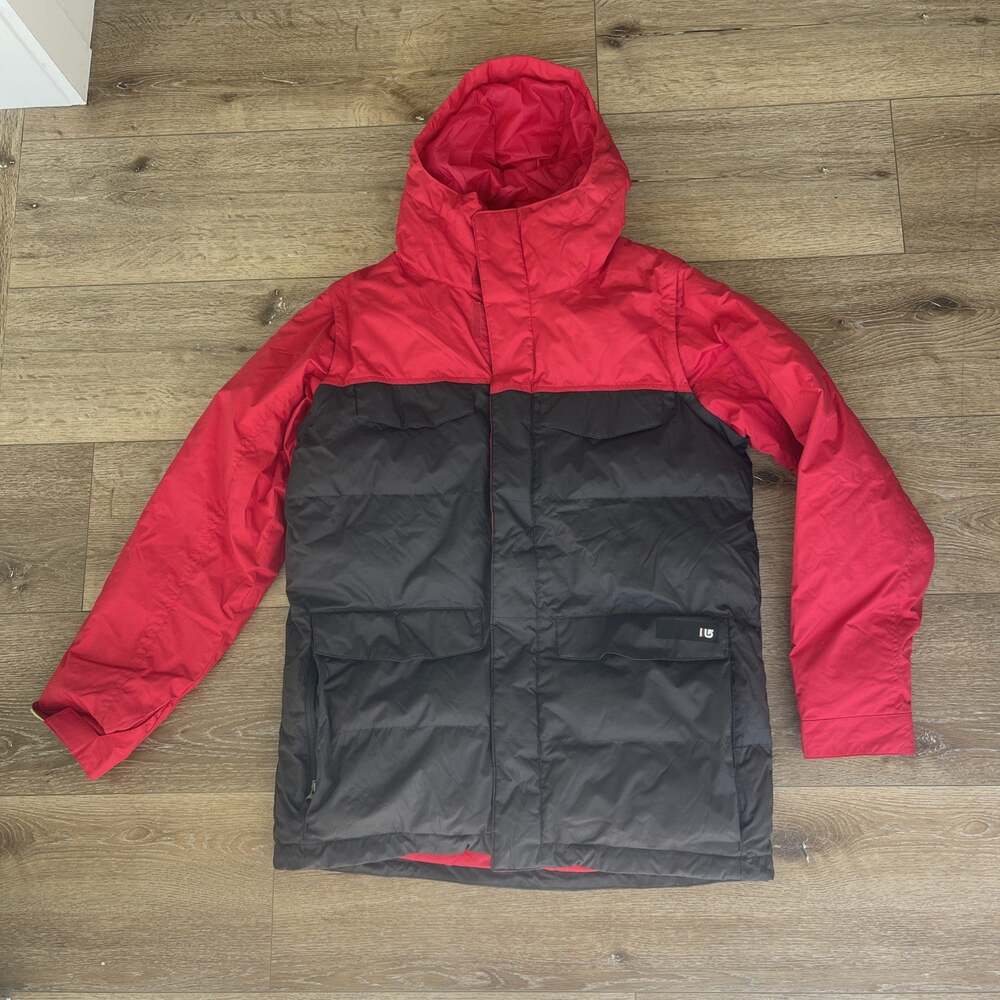 Burton Jacket Mens Large Colorblock Dryride Ski Snowboarding Removable Sleeves